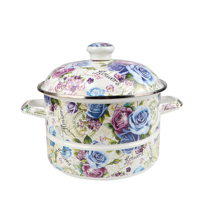 Enamel Steamper Pot