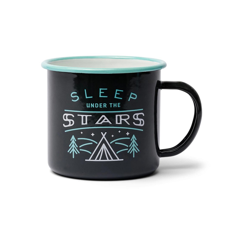 Camping Enamel Mug