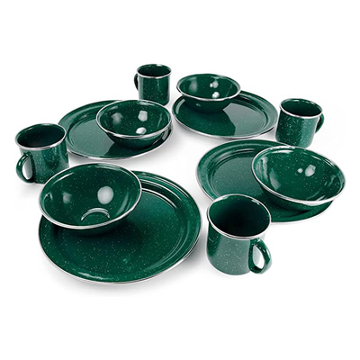 Enamel Camping Set